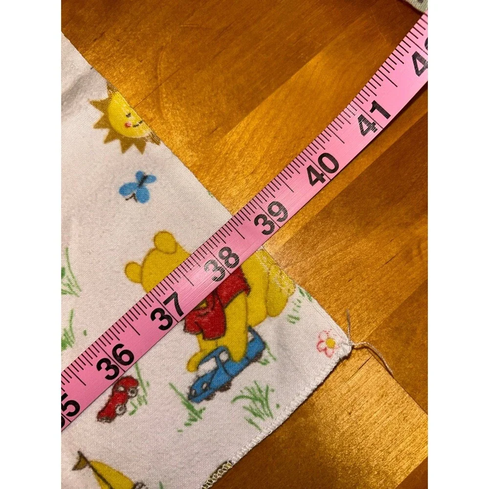 Vintage Whinne The Pooh Baby Receiving Blanket